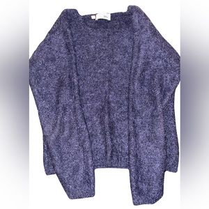 Medium blue woolen sweater